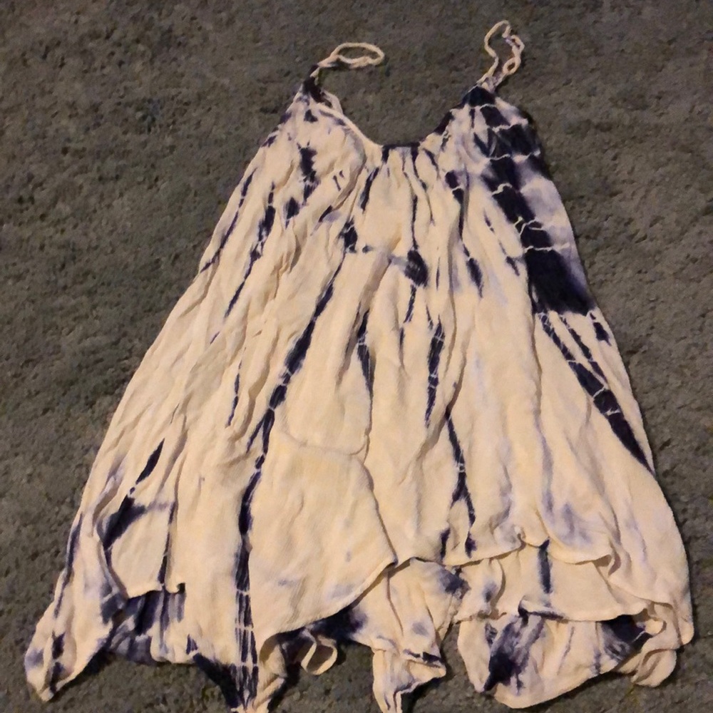 Tie dye beach cover up